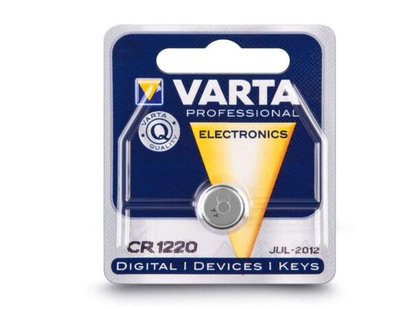 VARTA Lithium Knopfzelle CR1220