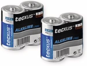 Tecxus Mono-Batterie-Set Alkaline