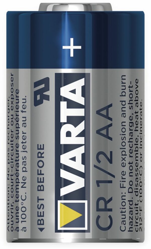 VARTA Lithium-Batterie CR1/2AA