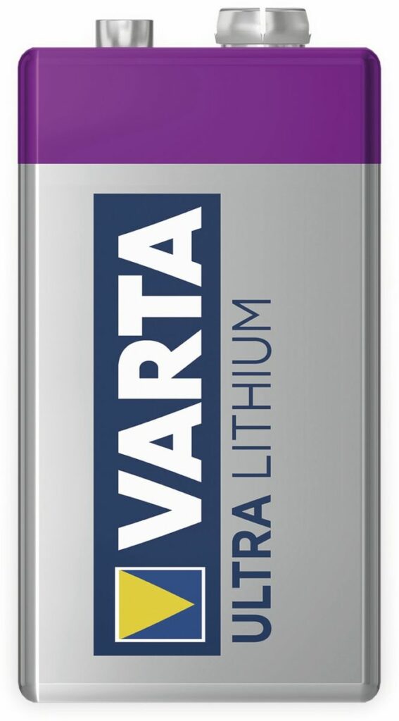 VARTA Lithium 9V-Block ULTRA