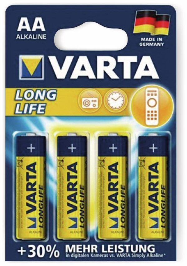 VARTA Mignon-Batterie LONGLIFE