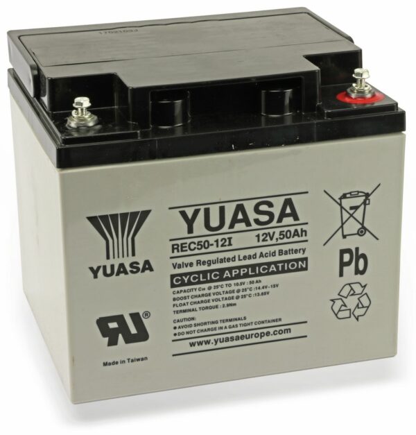 Yuasa Blei-Akkumulator REC50-12