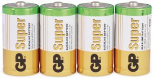 GP Baby-Batterie-Set SUPER Alkaline 4 Stück