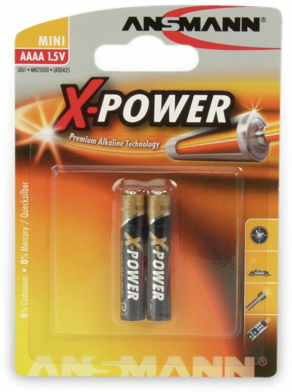 Ansmann Mini-Batterie X-Power Alkaline
