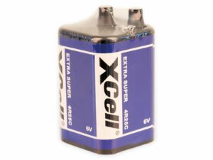 XCell 6V-Block-Batterie Zink-Kohle
