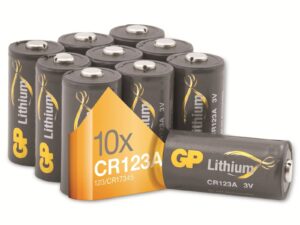 GP Lithium-Batterie CR123A