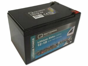 Q-Batteries Lithium Akku 12-18 12