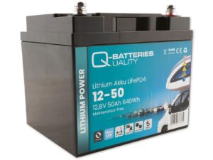 Q-Batteries Lithium Akku 12-50 12