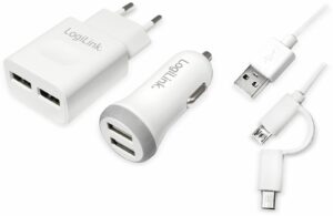 LogiLink USB-Ladeset PA0137