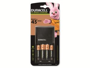 DURACELL Universal Schnellladegerät inkl. 2x Mignon-/2x Micro-Akku