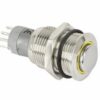 Metall-Einbaudrucktaster mit LED-Beleuchtung