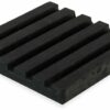 Gummiunterlage geriffelt 150x150x20 mm