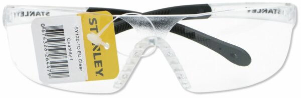 Stanley Schutzbrille 1D clear PC Frameless