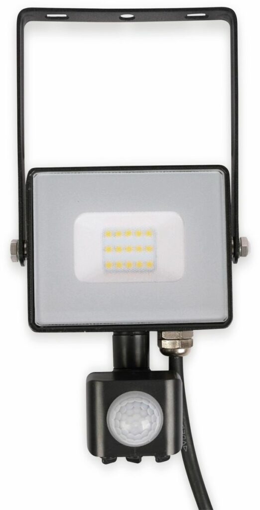 LED-Fluter mit Bewegungsmelder VT- 10-S-B