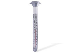 Grundig Solar-LED Gartenleuchte mit Thermometer