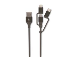 ANSMANN USB 3in1 Daten-/Ladekabel