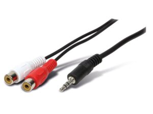 Audio-Adapterkabel Klinke auf Cinch