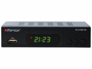 Red Opticum DVB-C HDTV-Receiver AX C100 HD