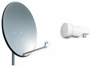 Red Opticum Set SAT-Antenne X80 anthrazit