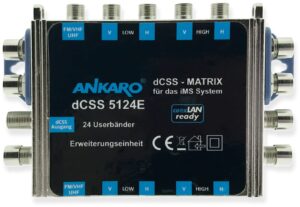 Ankaro SAT-Multischalter dCSS 5124 E