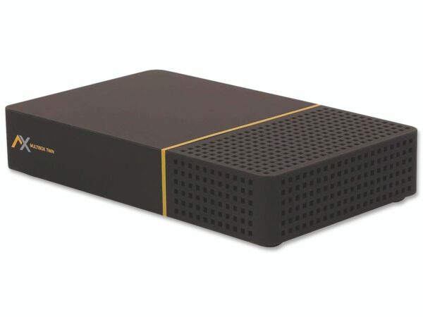 SAT-Receiver AX Multibox Twin 4K UHD E2 Linux Twin mit PVR