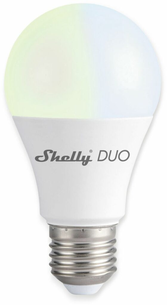 Shelly LED-Lampe Duo E27