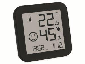 TFA Digitales Thermo-Hygrometer Black&White