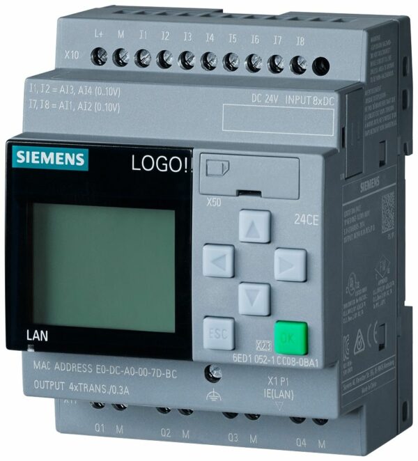 Siemens SPS-Steuerungsmodul LOGO! 24 CE