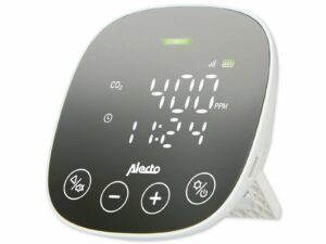 Alecto CO2-Messgerät AQ30 mit NDIR-Sensor und Luftfeuchtigkeitsmesser