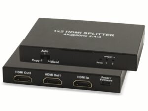 Smart-Multimedia HDMI-Verteiler 1x2
