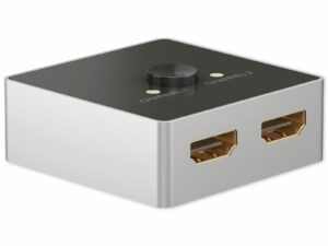 goobay Manuelle HDMI-Umschaltbox 2 auf 1