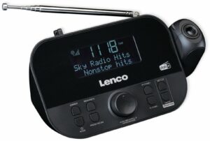 Lenco DAB+/FM Uhrenradio CR-615BK