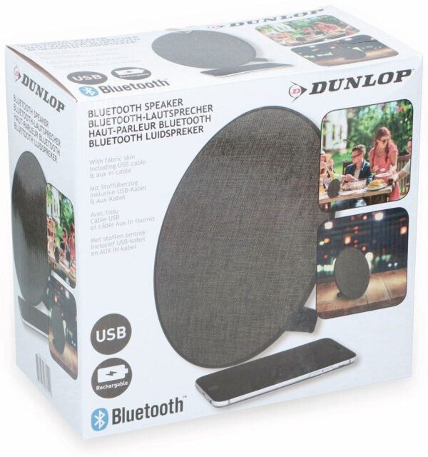 Dunlop Bluetooth Lautsprecher 2x5 W