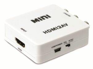 RED4POWER HDMI zu AV-Konverter R4-C030