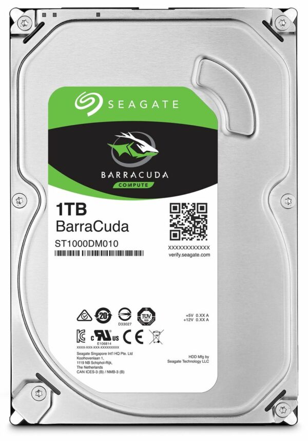 Seagate SATA-HDD Barracuda ST1000DM010