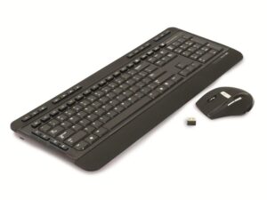 RED4POWER Kabelloses Tastatur/Maus-Set R4-T010B