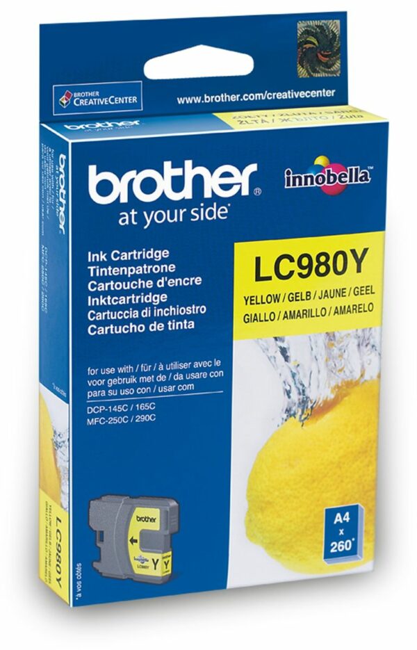 Brother Tintenpatrone LC-980Y