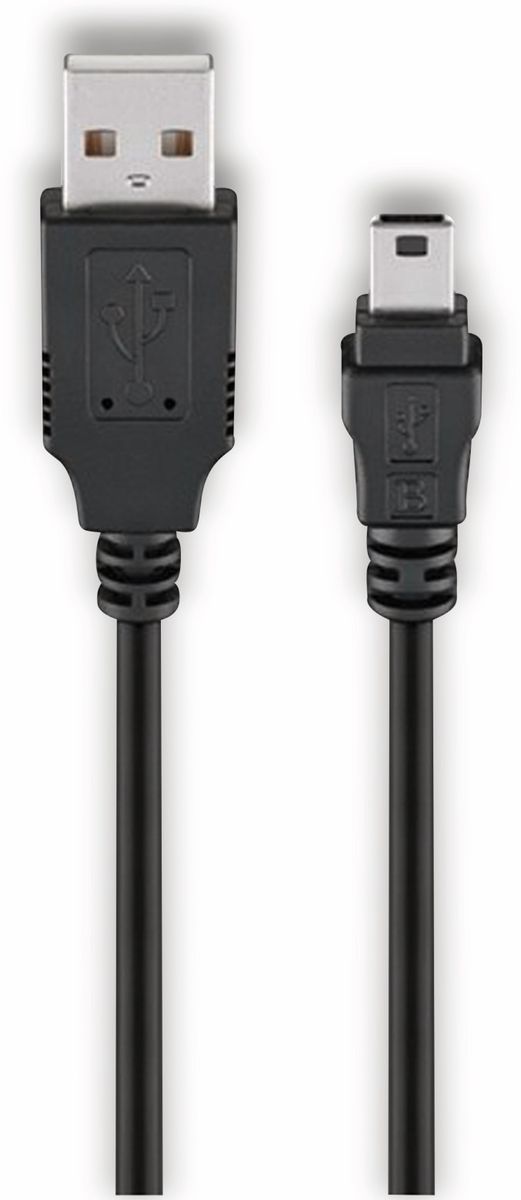 goobay USB 2.0 Hi-Speed Anschlusskabel A/B