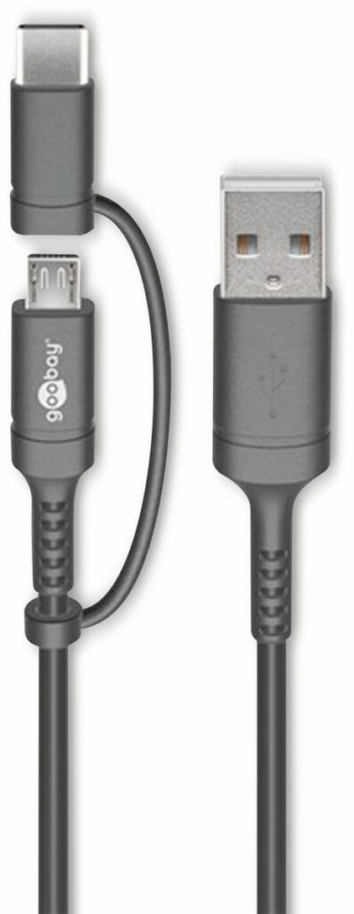 goobay USB 2.0 Typ C/B Anschlusskabel 71892