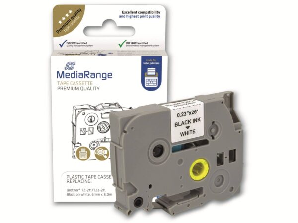 Mediarange Schriftband MRBTZ211