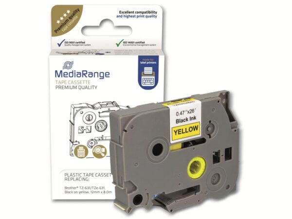 Mediarange Schriftband MRBTZ631
