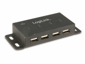 LogiLink USB-Hub aus Metall UA0141A