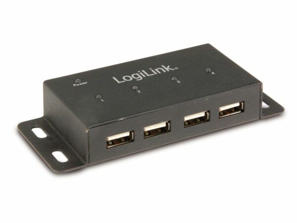 LogiLink USB-Hub aus Metall UA0141A