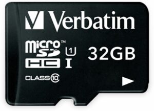 MicroSDHC Card VERBATIM 44013