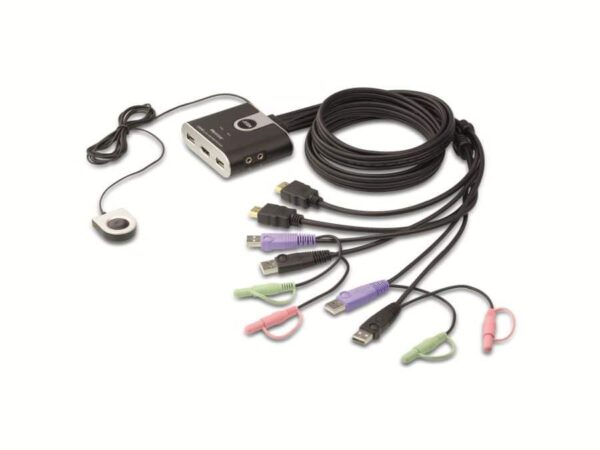 ATEN USB HDMI Audio KVM Switch CS692-AT