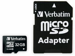 Verbatim MicroSDHC Card Premium