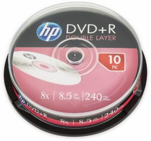 HP DVD+R DL 8