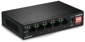 Edimax PoE Netzwerk-Switch ES-5104PH V2