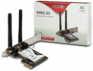 Inter-Tech WLAN PCIe-Card DMG-33