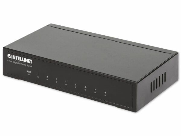 INTELLINET Ethernet Switch 530347 8-Port Gigabit